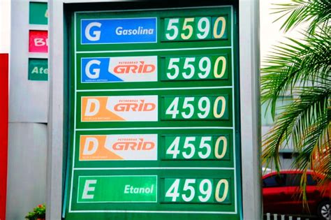 gasolina preço